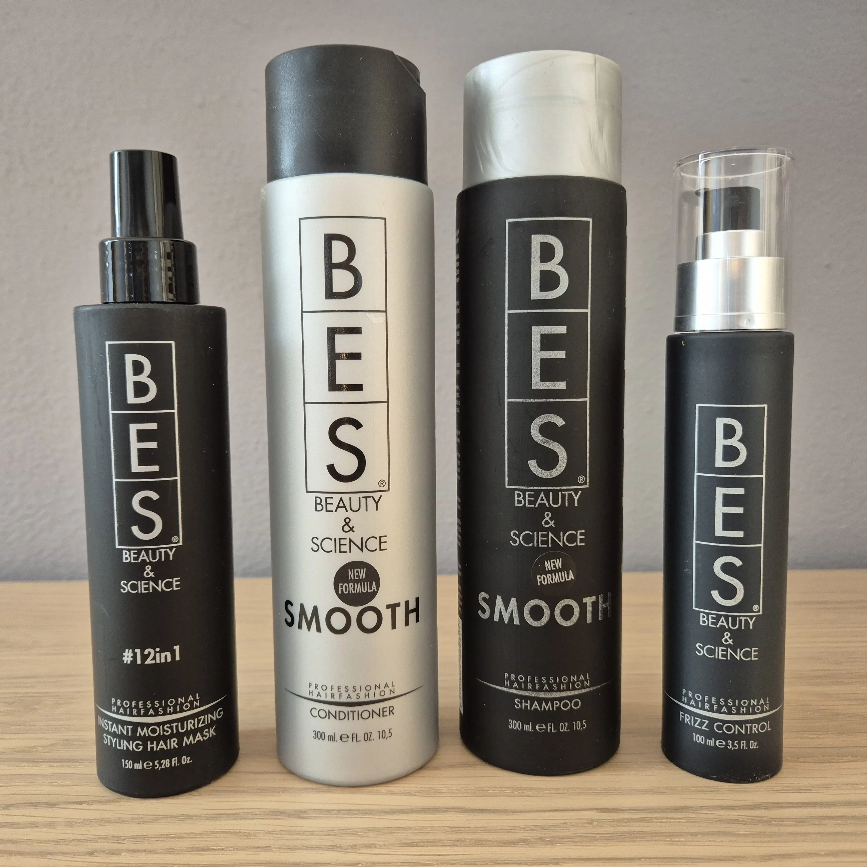 BES Smooth Hair Set – Profesionální péče proti krepatění pro dokonale hladké vlasy