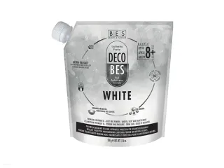 Bes Decobes White 8+ Gentle melír na vlasy pro šetrné odbarvení 500 ml