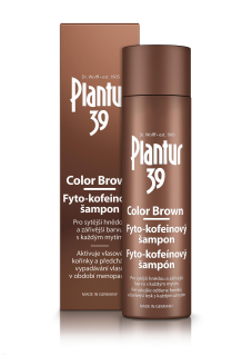 Plantur39 Color Brown Fyto-kofeinový šampon na vlasy 250 ml