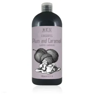 Bes Fragrance Plum and Caramel šampon na vlasy 1000 ml