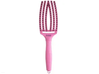 Olivia Garden Fingerbrush medium Bubble Pink kartáč na vlasy