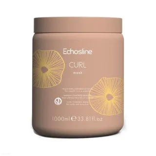 Echosline Curl maska na vlnité a kudrnaté vlasy 1000 ml